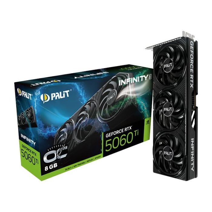 Palit RTX5060 TI Infinity 3 OC 8GB GDDR7 HDMI 3xDP Tarjeta Gráfica 9 Palit RTX5060 TI Infinity 3 OC 8GB GDDR7 HDMI 3xDP Tarjeta Gráfica 9