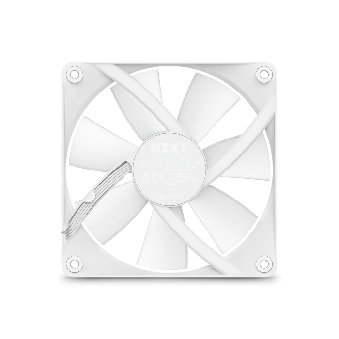 NZXT F120 RGB Core Ventilador 12 cm Blanco RF-C12SF-W1 - 1 pieza 5