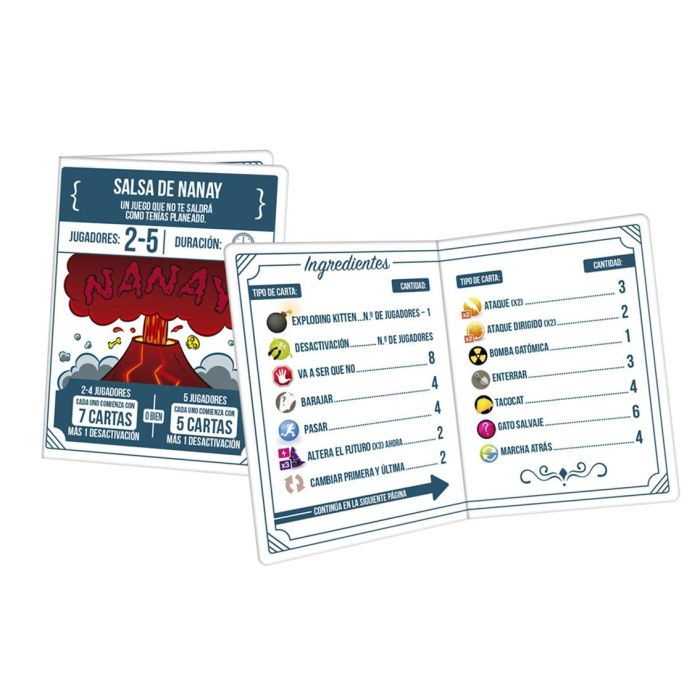 Exploding Kittens Recetas del Desastre 2 Exploding Kittens Recetas del Desastre 2