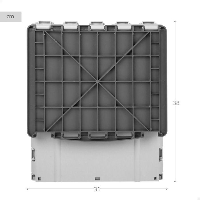 Cubo de basura Aktive Polipropileno TPR 31 x 38 x 27 cm (6 Unidades) 2 Cubo de basura Aktive Polipropileno TPR 31 x 38 x 27 cm (6 Unidades) 2