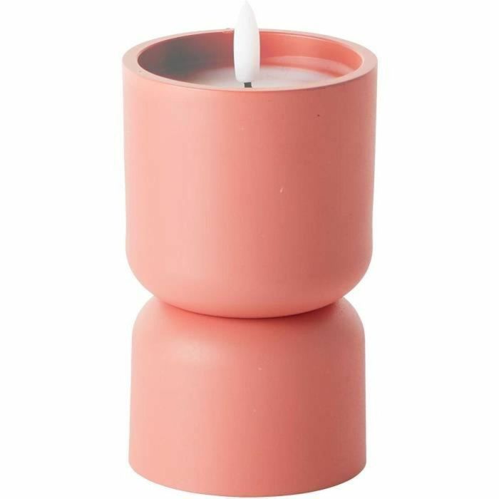 Brilliant BRI4004353435478 Lámpara de Mesa Exterior LOVERE, Forma Vela, Plástico, 3W, Terracota 1