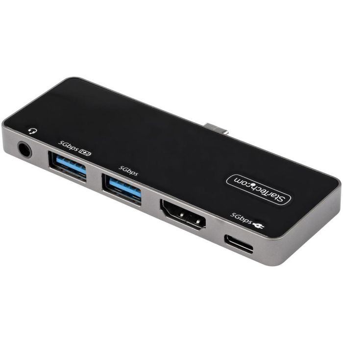 Startech Dock/Hub USB-C a HDMI 4K 60Hz con 2 USB 3.0, 100W PD y Audio | Chipset VLI/Parade | Compatible con Windows, macOS, iPad, Android Startech Dock/Hub USB-C a HDMI 4K 60Hz con 2 USB 3.0, 100W PD y Audio | Chipset VLI/Parade | Compatible con Windows, macOS, iPad, Android