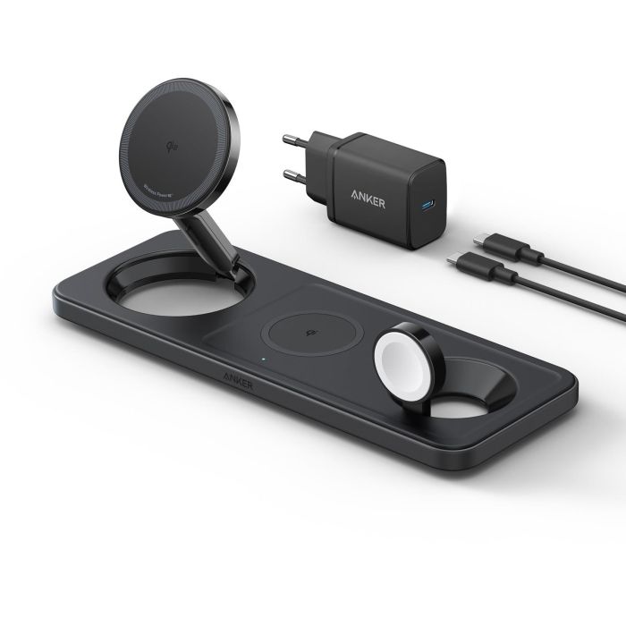 Anker MagGo Universal Negro USB Cargador inalámbrico Carga rápida Interior 0 Anker MagGo Universal Negro USB Cargador inalámbrico Carga rápida Interior 0