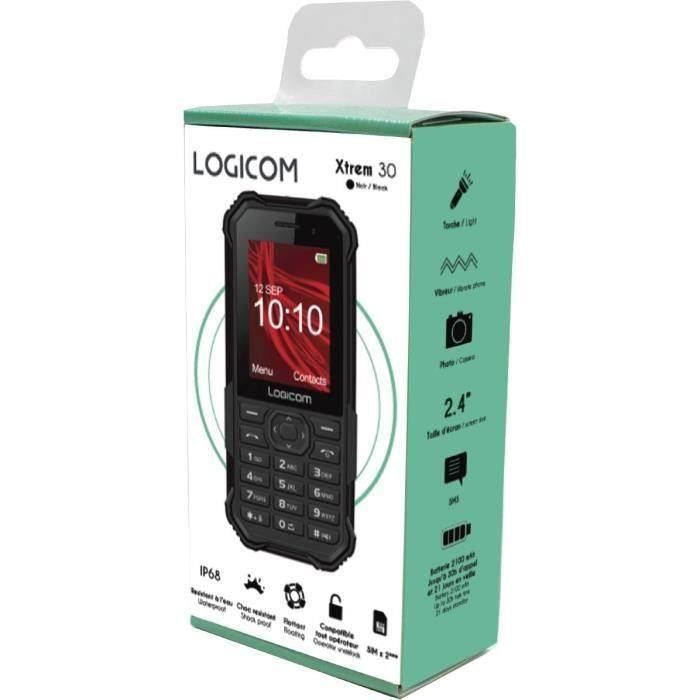 Logicom Xtrem 30 2.4 Doble Sim 32 MB Noir 5 Logicom Xtrem 30 2.4 Doble Sim 32 MB Noir 5