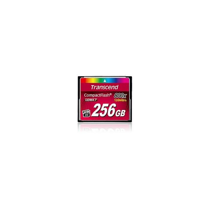 CARD CompactFlash Card 256GB Transcend TS256GCF800. MLC