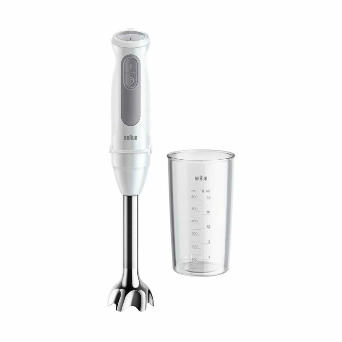 Braun MultiQuick 5 MQ 50001 M Batidora de inmersión 1000W, 21 Velocidades, Acero Inoxidable, Vaso, Sin BPA Gris/Blanco 11