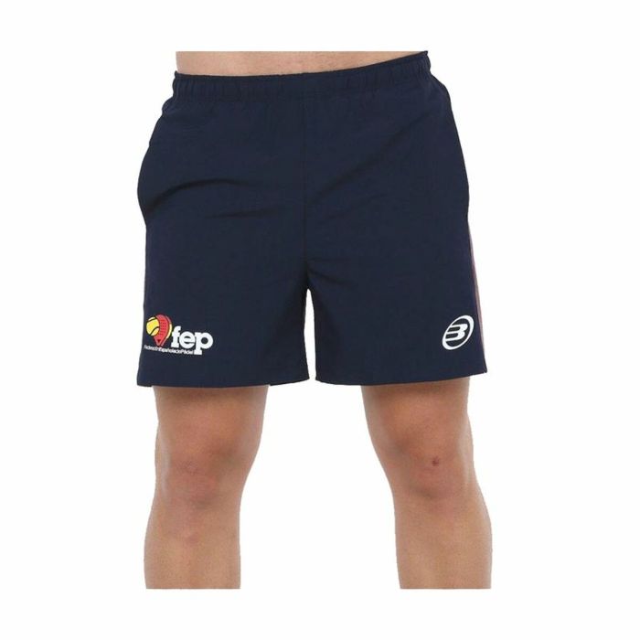 Pantalones Cortos Deportivos para Hombre Bullpadel Erado Azul