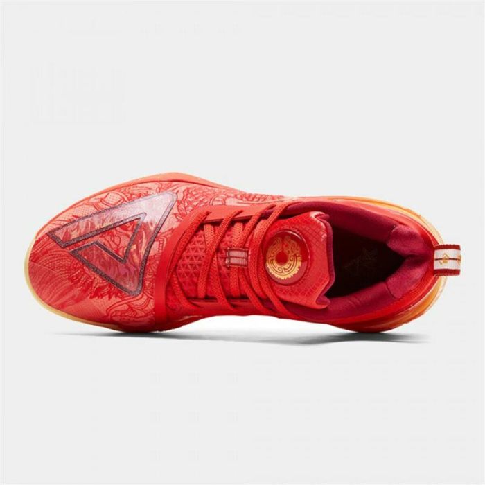 Zapatillas de Baloncesto para Adultos Peak Big Triangle 3 Rojo 2