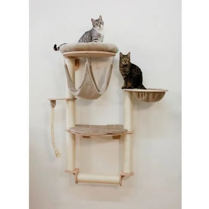 Kerbl Árbol para gatos de pared 138 cm Dolomit Grappa Pro Taupe KER4018653140994 3