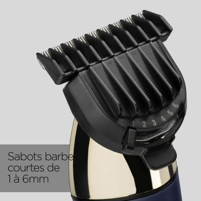 Babyliss Recortadora de Precisión T992E Super-X Metal Black Edition, Cabezal Cuchilla en T Acero Japonés, 5h Inalámbrico 3