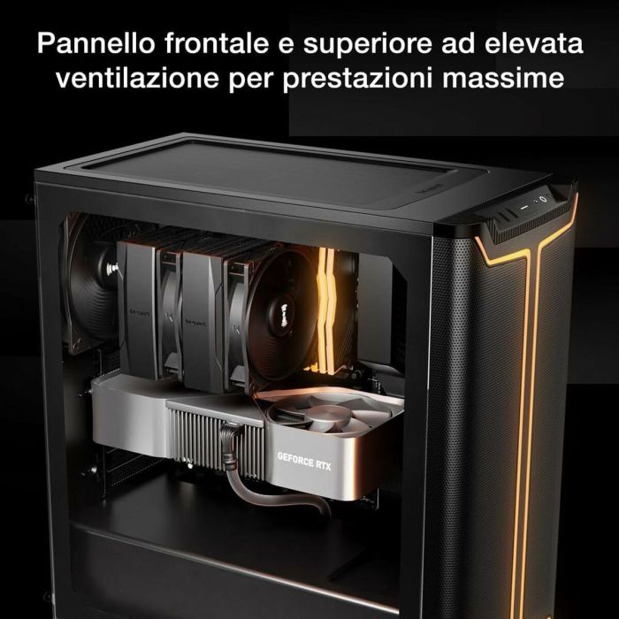 be quiet! Pure Base 501 DX Caja PC Midi Tower Negra con Ventana Lateral, Iluminación RGB, Compatible ATX, Filtro Antipolvo 11 be quiet! Pure Base 501 DX Caja PC Midi Tower Negra con Ventana Lateral, Iluminación RGB, Compatible ATX, Filtro Antipolvo 11