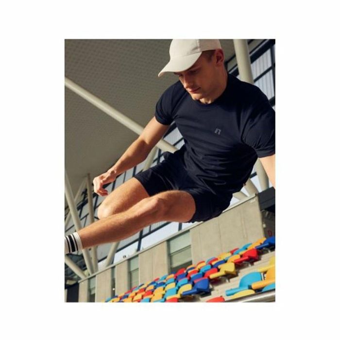 Camiseta de Manga Corta Hombre Russell Athletic Azul marino S 1