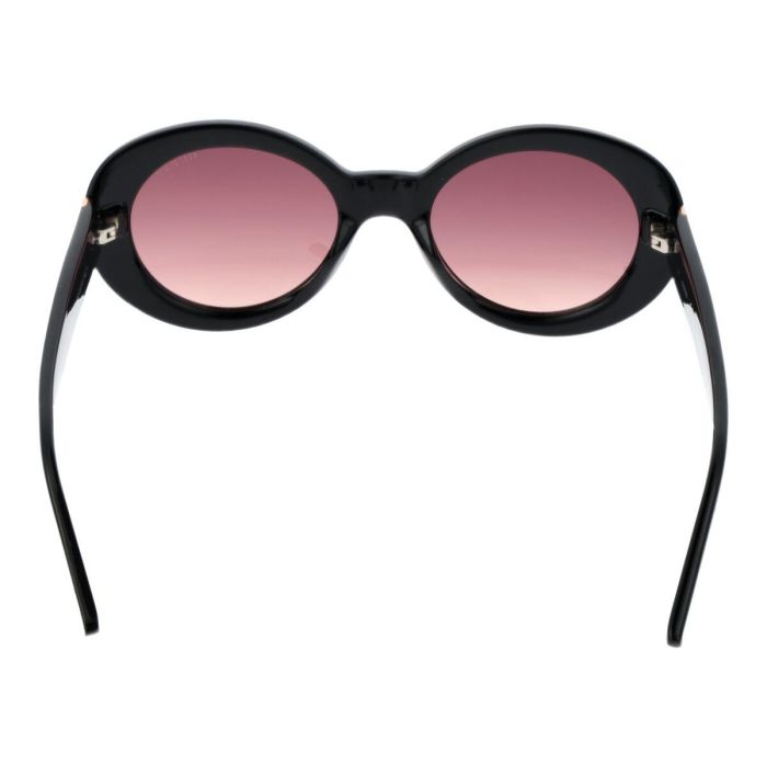 Guess GU7904 01T Gafas de Sol Ovaladas para Mujer, Montura Negra Brillante, Cristal Burdeos Degradado, 51mm, 145mm 3