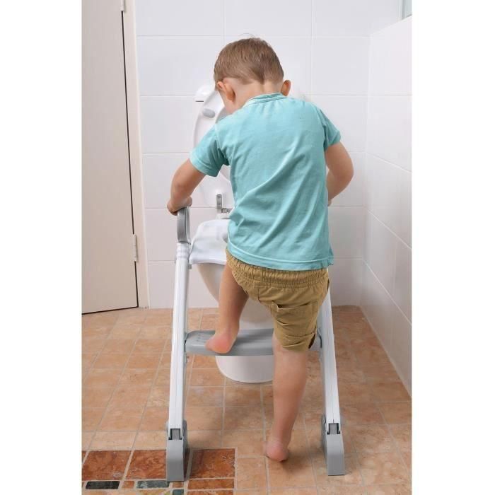 Reductor de inodoro - DREAMBABY - STEP-UP - Asiento de entrenamiento para ir al baño - 2 niveles regulables - Gris 5 Reductor de inodoro - DREAMBABY - STEP-UP - Asiento de entrenamiento para ir al baño - 2 niveles regulables - Gris 5