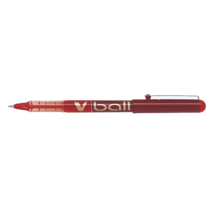 Rotulador Pilot Roller V-Ball Rojo 0.7 mm 12 unidades 1