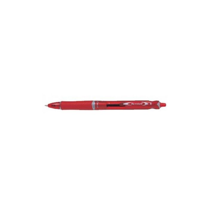 Boligrafo Pilot Acroball Grip Rojo (Set de 10)