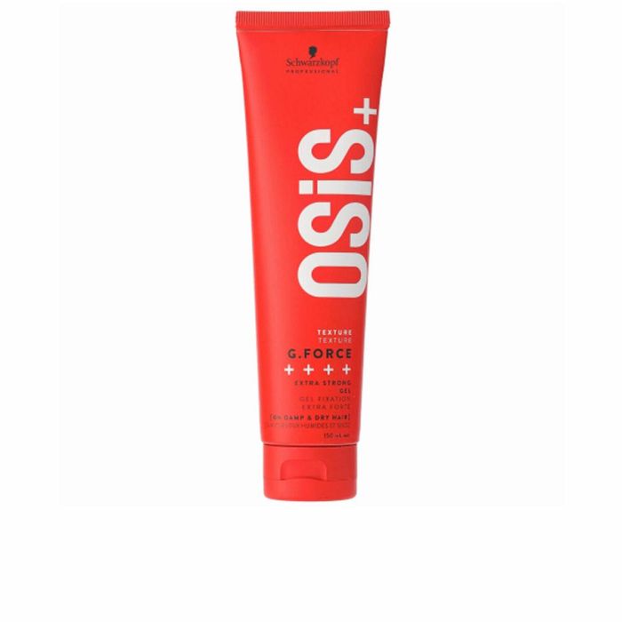Schwarzkopf OSiS+ G.Force Gel Fijación Extrafuerte 150ml - Definición y Brillo sin Residuos