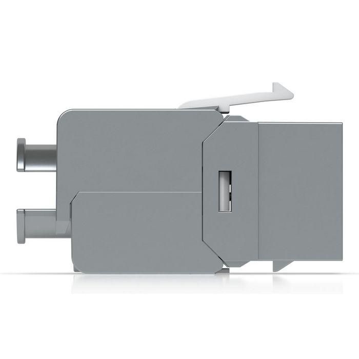 Ubiquiti Keystone Jack Cat6A - Conector Ethernet sin Herramientas, Pack de 12 6 Ubiquiti Keystone Jack Cat6A - Conector Ethernet sin Herramientas, Pack de 12 6