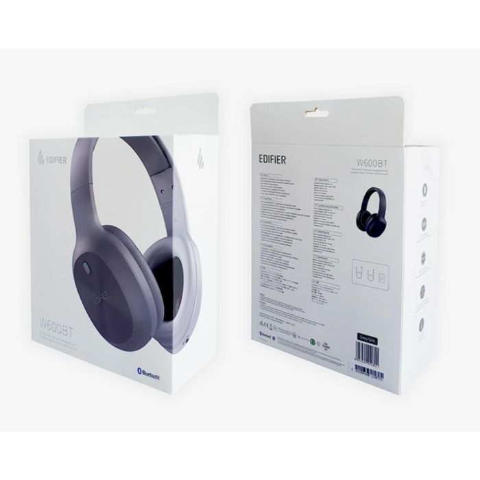Edifier W600BT Auriculares Bluetooth, Gris 3 Edifier W600BT Auriculares Bluetooth, Gris 3