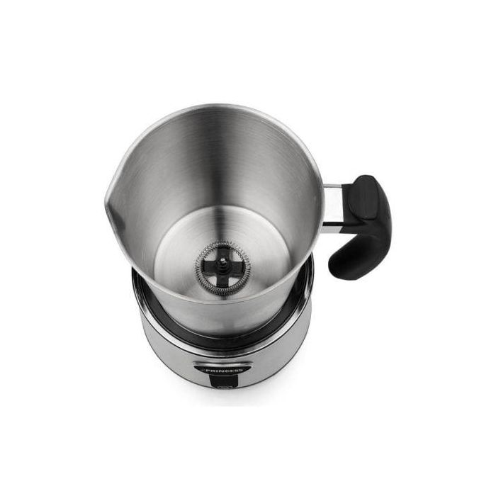 Princess 243005 Espumador de Leche 650W para Capuchinos | Espuma Fría, Caliente y Calentar | Acero Inoxidable 230/500ml 2