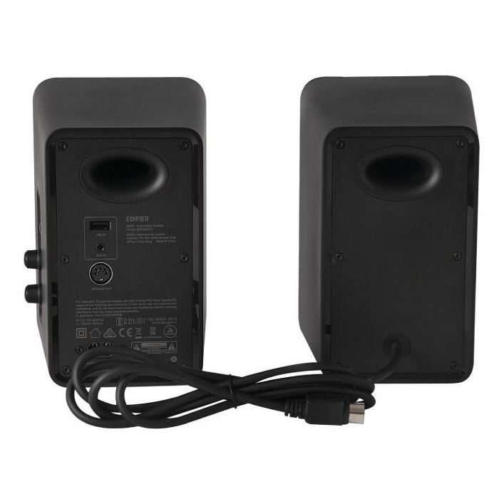 Edifier QR30 Desktoplautsprecher schwarz Bluetooth.RGB retail 4
