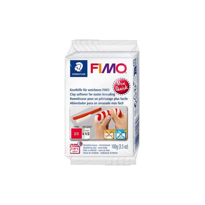 Pasta Modelar Fimo Mix Quick - 100 G. 2 unidades