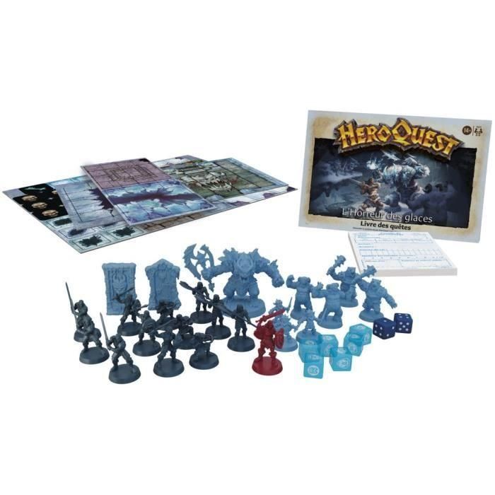 Heroquest, Extension The Horror of Ice, de 14 años, Heroquest Game System requerido - Avalon Hill 2