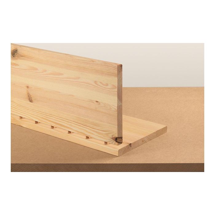 Wolfcraft 2907000 Bolsa con 150 espigas corrugadas de haya Ø8x40mm para ensamblajes de madera 1