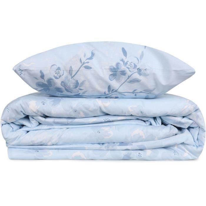 Juego de Cama ASI8681181814802 - 1 Funda Nórdica 220x240 cm + 2 Fundas de Almohada 60x60 cm - 100% Algodón Reforzado Azul 2 Juego de Cama ASI8681181814802 - 1 Funda Nórdica 220x240 cm + 2 Fundas de Almohada 60x60 cm - 100% Algodón Reforzado Azul 2