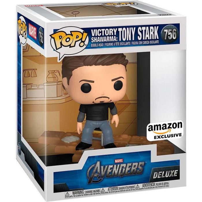 Figura POP Deluxe Marvel Los Vengadores Avengers Tony Stark Exclusive 0 Figura POP Deluxe Marvel Los Vengadores Avengers Tony Stark Exclusive 0