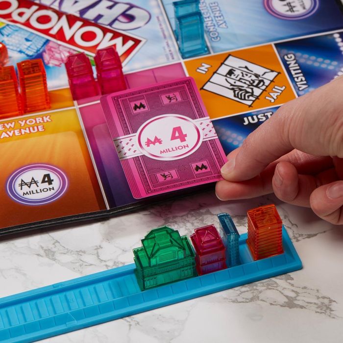 Hasbro Games F8555 Monopoly Chance Juego Rápido para 20 Minutos 6