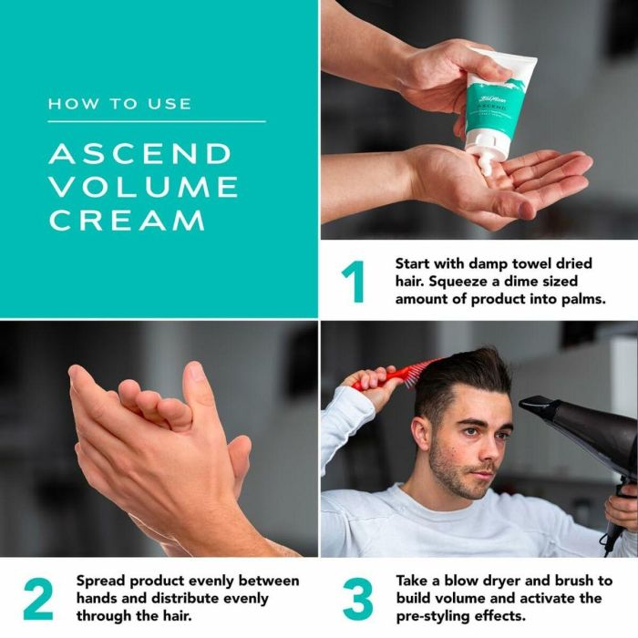 Crema de Fijación Media Blumaan Ascend Volume 100 ml 3 Crema de Fijación Media Blumaan Ascend Volume 100 ml 3