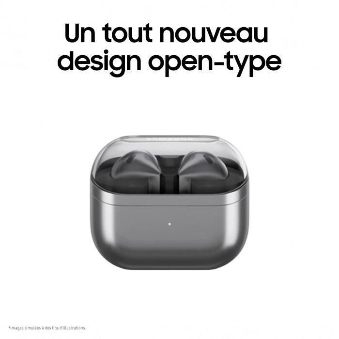 SAMSUNG Galaxy Buds3 auriculares inalámbricos reducción activa de ruido Plata 2 SAMSUNG Galaxy Buds3 auriculares inalámbricos reducción activa de ruido Plata 2