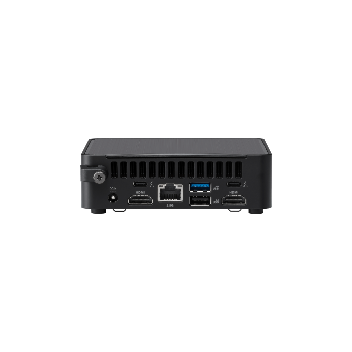 ASUS NUC 14 Pro Mini PC Barebone, Intel Core 3 100U, RNUC14RVKI300002I, UCFF, DDR5-SDRAM, Wi-Fi 6E 2