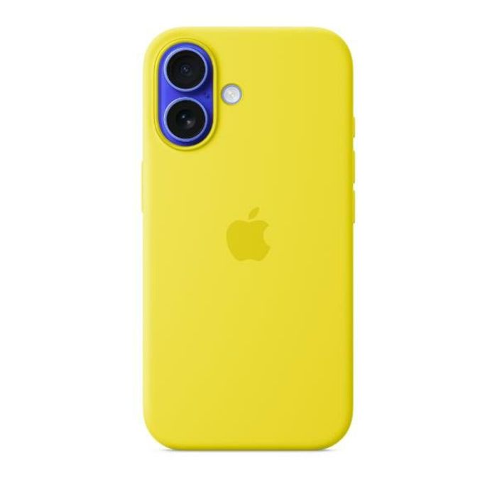 Apple Funda de Silicona con MagSafe para iPhone 16 - Carambola 4 Apple Funda de Silicona con MagSafe para iPhone 16 - Carambola 4