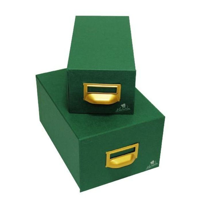 Archivador rellenable Mariola Verde Cartón 18 x 12,5 x 25 cm 1 Archivador rellenable Mariola Verde Cartón 18 x 12,5 x 25 cm 1