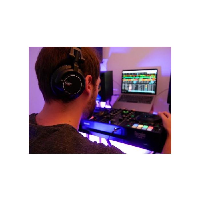 Hercules HDP DJ60 Auriculares Diadema con Reducción de Ruido Pasivo, Circumaural, 15-22000 Hz, 32 Ω, Negro - 4780897 4