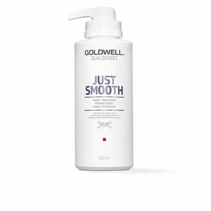 Goldwell JUST SMOOTH 60 sec treatment para Cabello Hidratante, Antiencrespamiento y Brillo con Aceite de Kukui 500 ml 1 Goldwell JUST SMOOTH 60 sec treatment para Cabello Hidratante, Antiencrespamiento y Brillo con Aceite de Kukui 500 ml 1