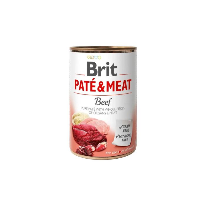 Brit Pate Meat Ternera 6x400 gr