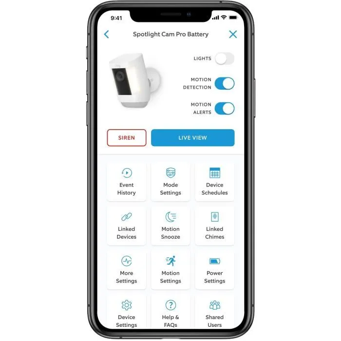 Ring Spotlight Cam Pro Battery Cámara de Seguridad IP Exterior Inalámbrica Blanco 4 Ring Spotlight Cam Pro Battery Cámara de Seguridad IP Exterior Inalámbrica Blanco 4