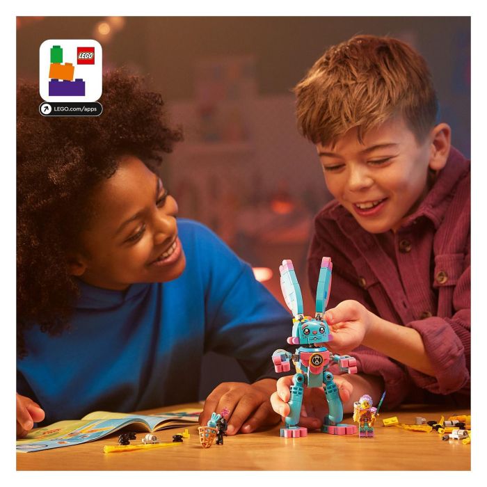 LEGO DREAMZzz Izzie y el Conejo Bunchu 71453 Set de Construcción para Niños +7 Años