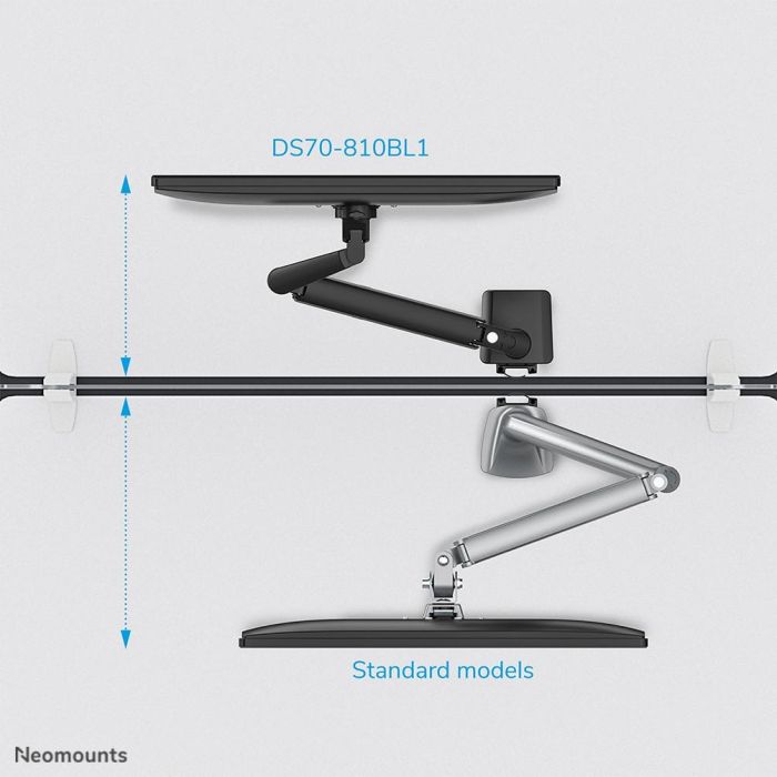Soporte de Mesa para Pantalla Neomounts DS70-810BL1 8 Soporte de Mesa para Pantalla Neomounts DS70-810BL1 8