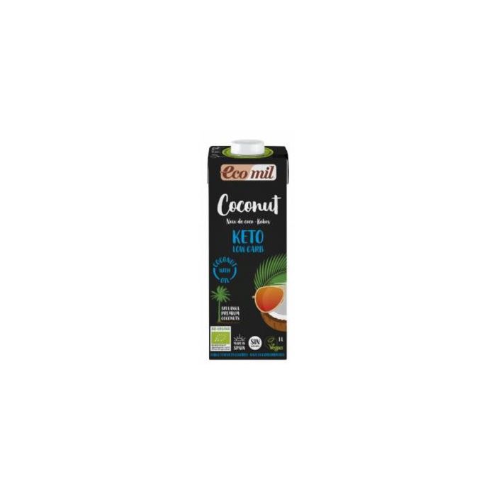 Ecomil Bebida De Coco Nature Keto 1Lt 6Uds. Bio Ecomil Bebida De Coco Nature Keto 1Lt 6Uds. Bio