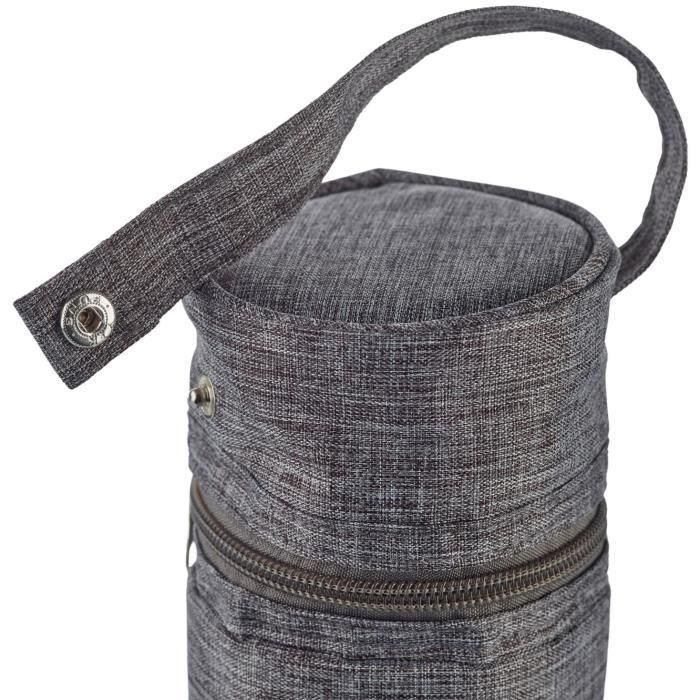 Porta biberones THERMOBABY - aislado - gris jaspeado 2 Porta biberones THERMOBABY - aislado - gris jaspeado 2