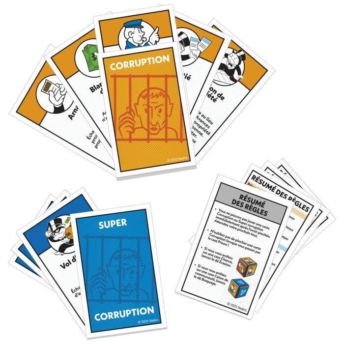 Monopoly Go to Jail Expansion, hace que el clásico juego Monopoly sea más divertido y rápido, juegos de mesa, de 2 a 6 jugadores, 40 m 4 Monopoly Go to Jail Expansion, hace que el clásico juego Monopoly sea más divertido y rápido, juegos de mesa, de 2 a 6 jugadores, 40 m 4
