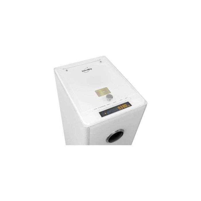 Inovalley HP33-CD Torre de Sonido Bluetooth 100W con Reproductor CD, Puerto USB, SD, Radio FM y Entrada Auxiliar - Blanco 1 Inovalley HP33-CD Torre de Sonido Bluetooth 100W con Reproductor CD, Puerto USB, SD, Radio FM y Entrada Auxiliar - Blanco 1