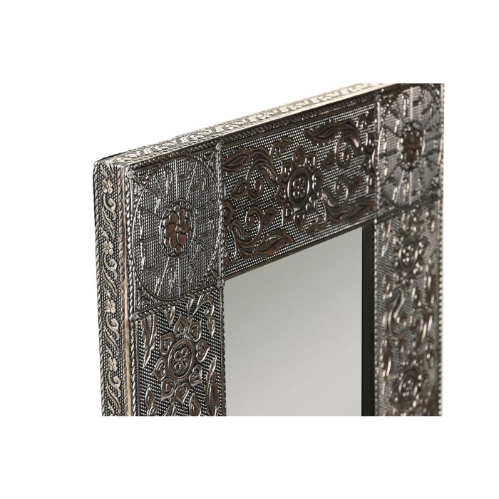 DKD Home Decor Marco de Fotos Decorativo para Fotos 20x25 cm con Diseño Indio Yoga, Color Champán, Hecho de Madera y Aluminio 1