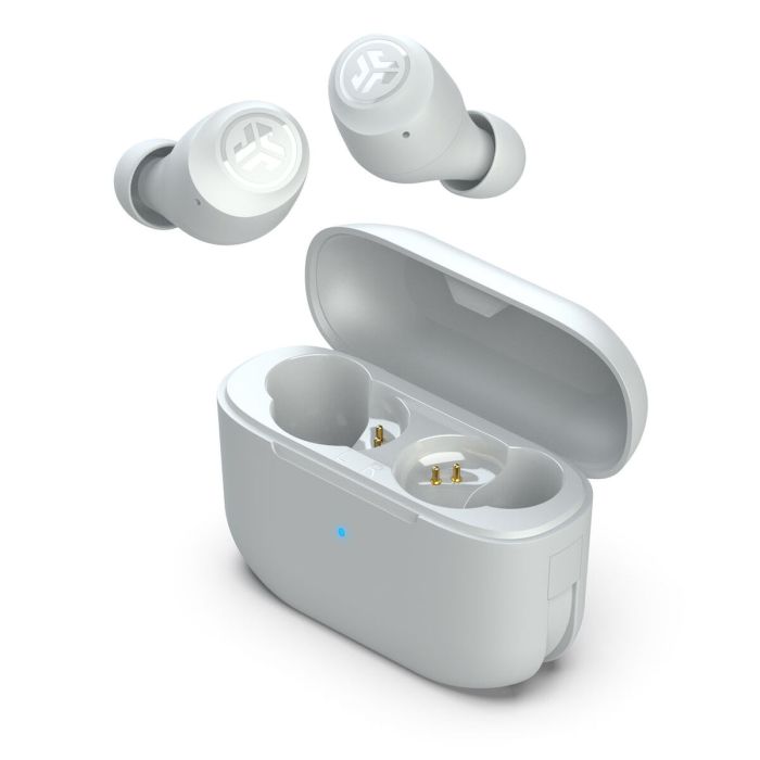 Auriculares Inalámbricos con Estuche de Carga JLab IEUEBGAIRPOPRWHT124 Blanco Auriculares Inalámbricos con Estuche de Carga JLab IEUEBGAIRPOPRWHT124 Blanco