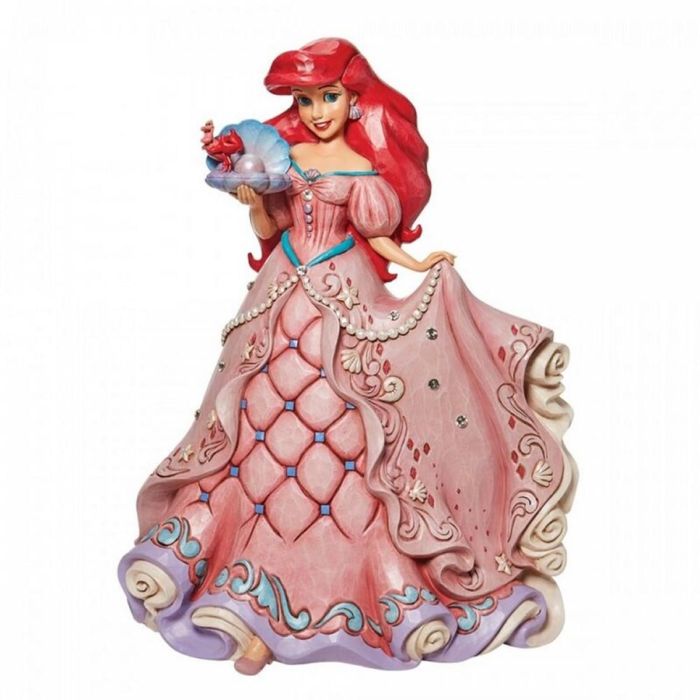 Enesco Figura Decorativa Disney La Sirenita Ariel Premium de Resina Tallada a Mano, 40cm Objeto de Colección Adulto Enesco Figura Decorativa Disney La Sirenita Ariel Premium de Resina Tallada a Mano, 40cm Objeto de Colección Adulto