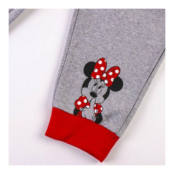 Chándal Infantil Minnie Mouse Gris 1 Chándal Infantil Minnie Mouse Gris 1